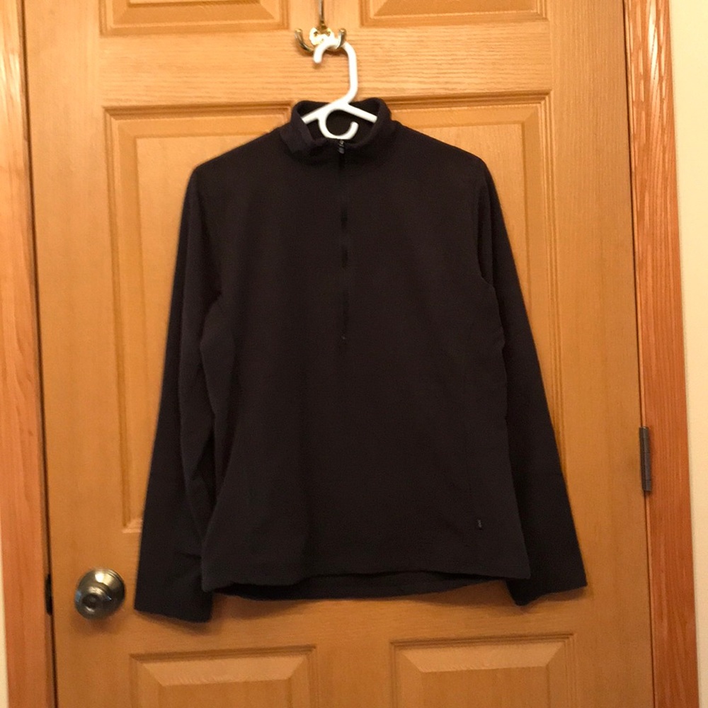 REI 1/2 ZIP Fleece Top, Size Large
